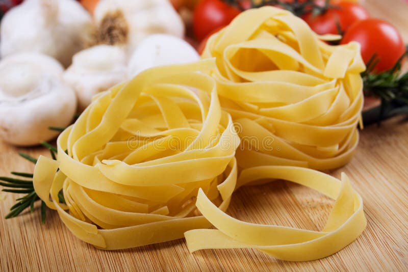 Massa italiana do fettuccine fotos de stock Massa italiana do fettuccine fotos de stock
