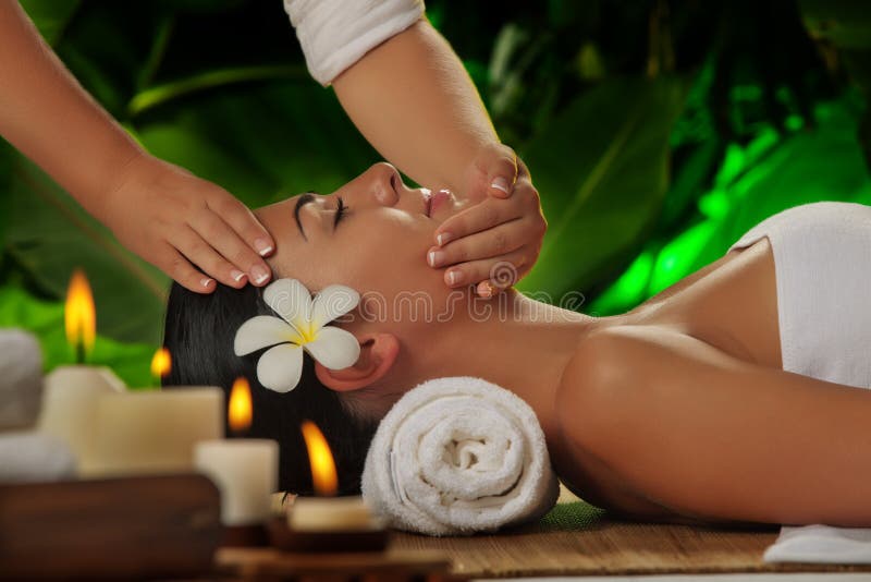 Massage stock foto's Massage stock foto's