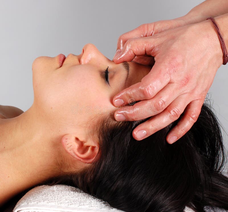 Massage stock image