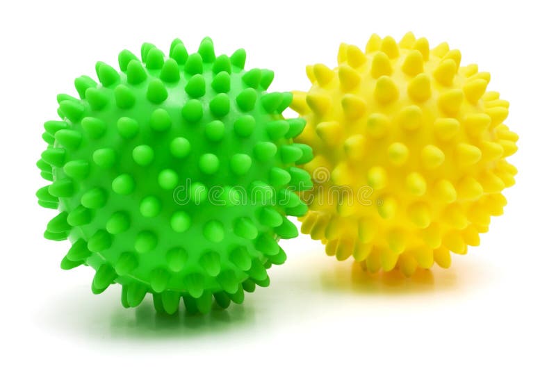Massage balls stock photo. Image of rubber, round, sphere 12027300