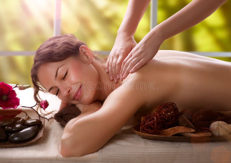 Massage. De Salon van het kuuroord