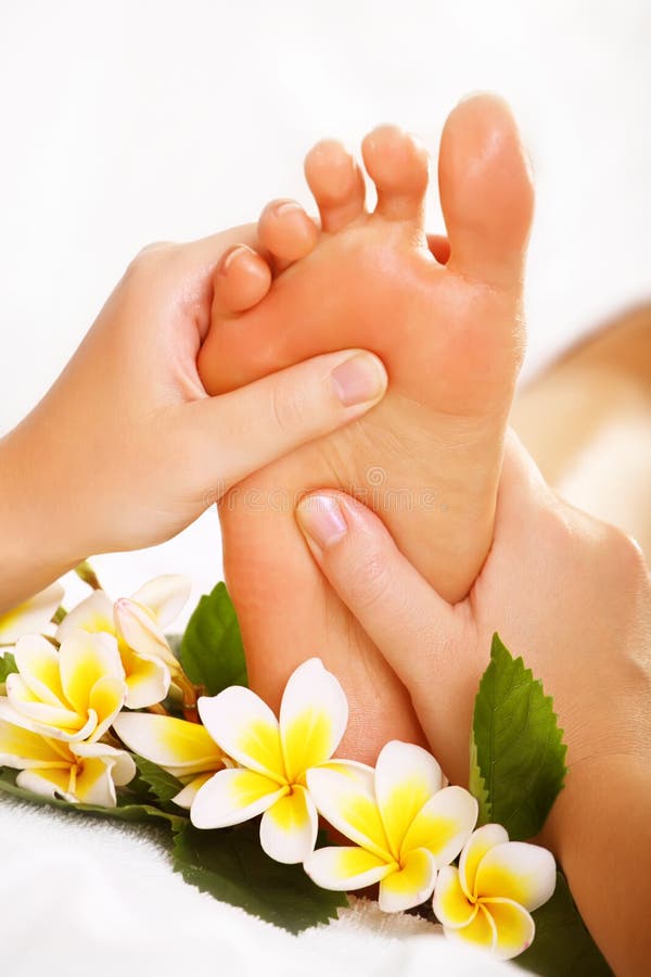 Massage exotique de pied