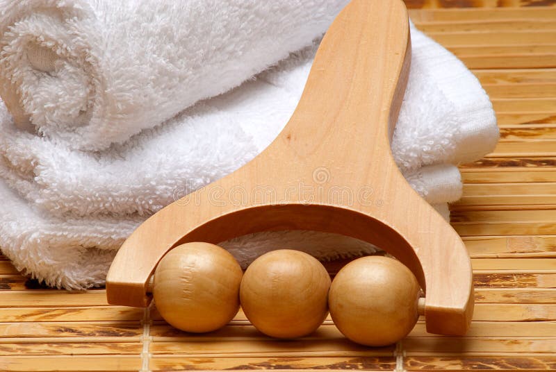 Massage products stock photo. Image of massager, scrub 13082752