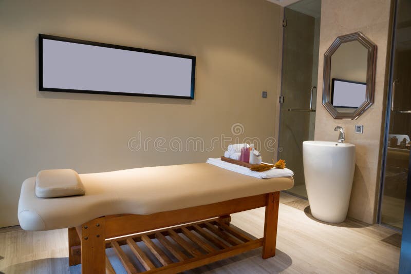 Massage Room Stock Photo Image Of Decoration Frame 34857868