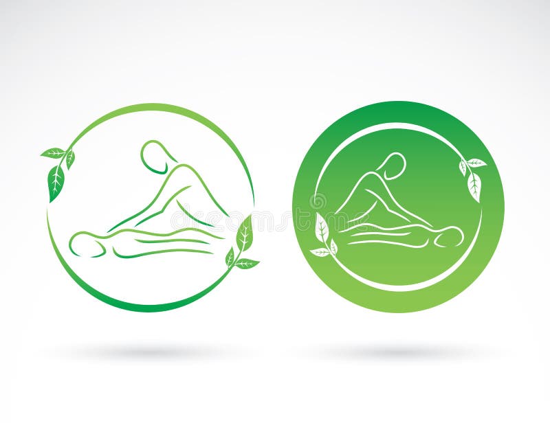 Massage signs royalty free illustration Massage signs royalty free illustration