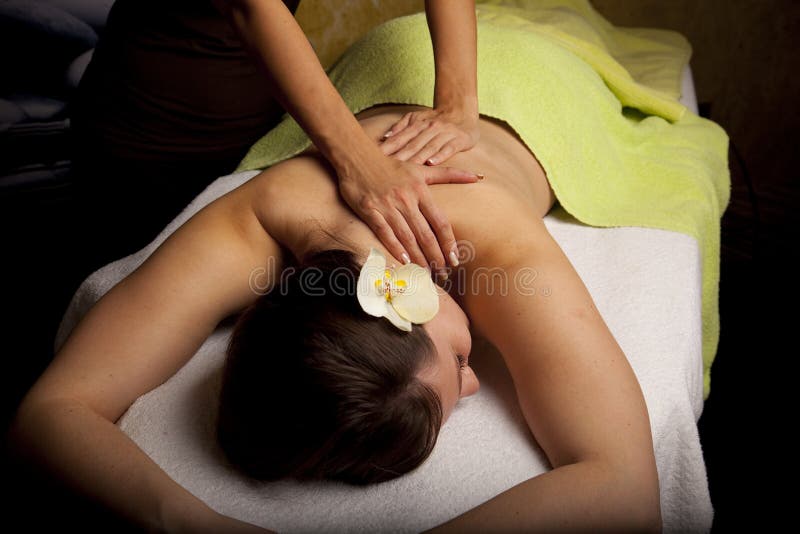 Massage in a SPA center