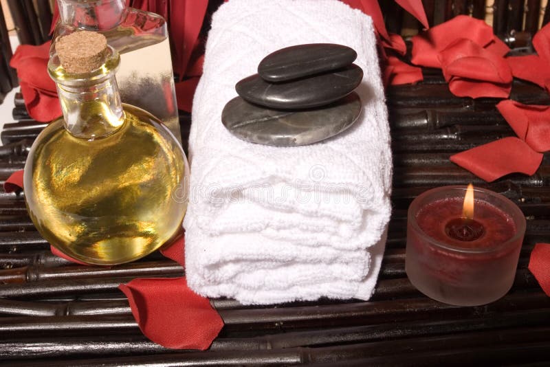 Massage Therapy Leg Massage Stock Photo Image of masseur