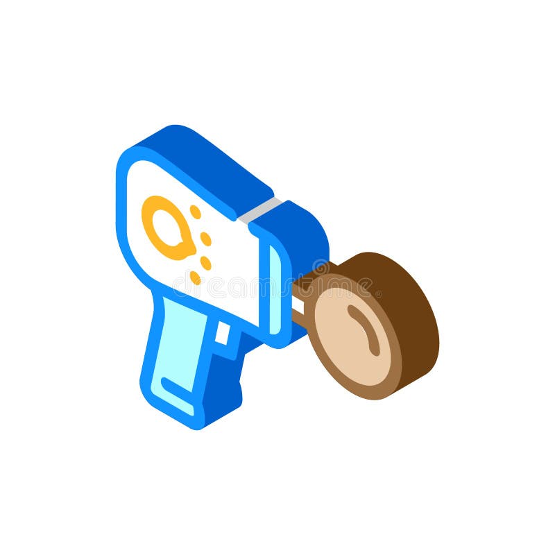 Massager gadget isometric icon vector illustration royalty free illustration