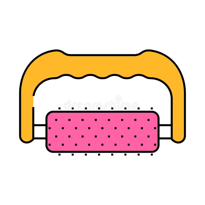 Massager tool icon color illustration vector illustration