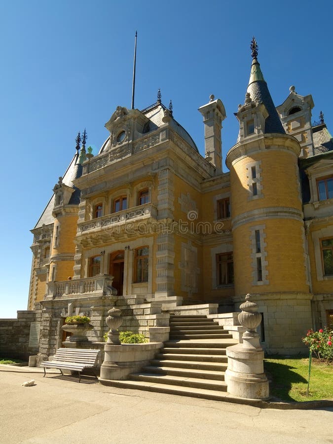 Massandra Palace in Yalta, Crimea