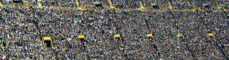 Masse, Gebläse und Leute im Sport-Stadion, Fahne lizenzfreie stockbilder Masse, Gebläse und Leute im Sport-Stadion, Fahne lizenzfreie stockbilder