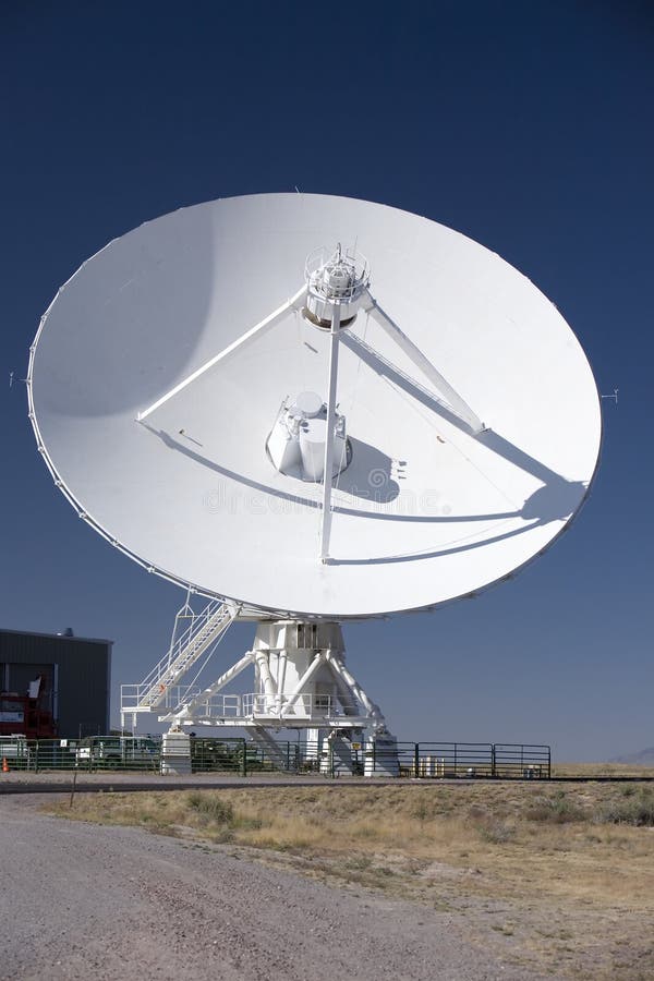 Massive VLA Radio Telescope Antenna Stock Photo Image of science