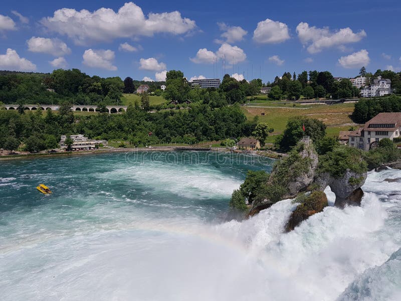 Massive Wasserfälle stockfoto