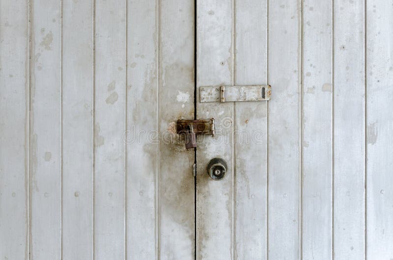 Master key on the door stock photo. Image of lock, prevent 74550258