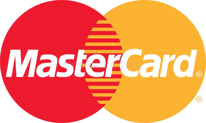 Mastercard-het pictogram van het energieembleem stock illustratie Mastercard-het pictogram van het energieembleem stock illustratie