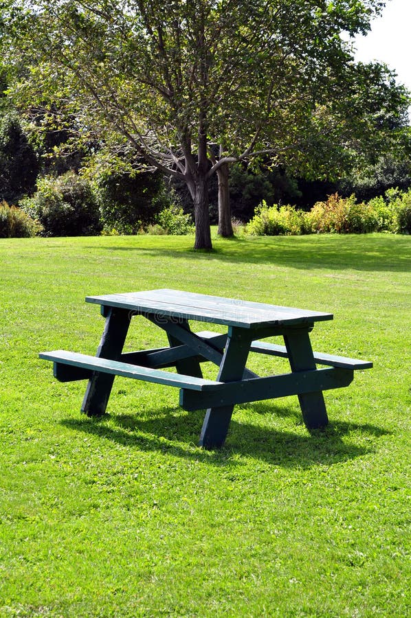 Masă de picnic royalty free stock photography