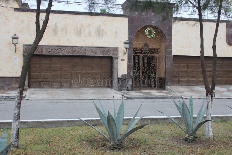 Matamoros, Mexico House stock photo. Image of facade 166987862