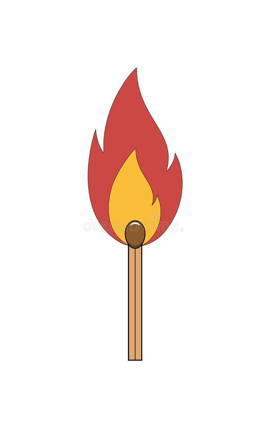 Fire Match Vector Stock Illustrations 14,623 Fire Match Vector Stock
