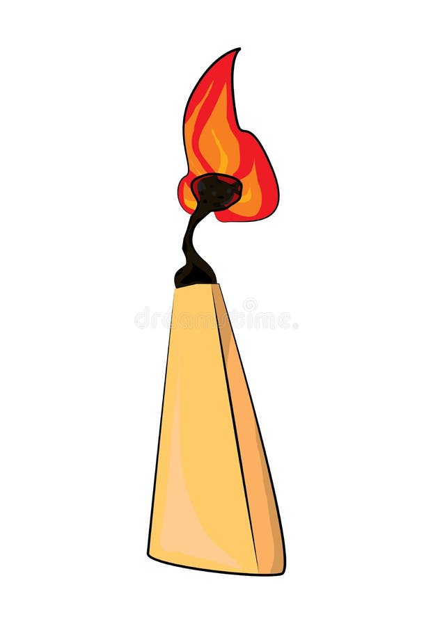 Match cartoon stock illustration. Illustration of isolated 48766269
