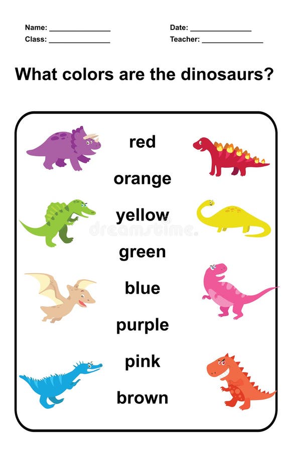 Match Colors with Objects. Educational Game for Practicing Colors ...