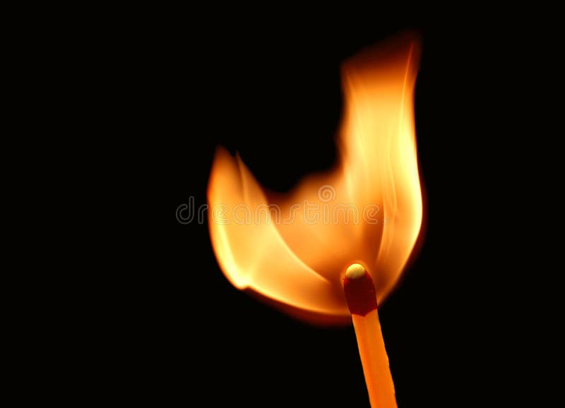 Match Fire stock image. Image of heat, fireman, flames 1385575