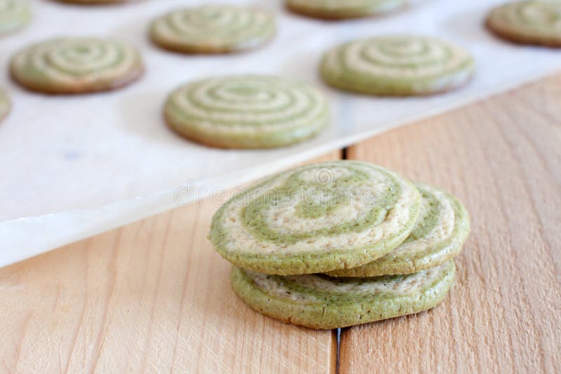 Matcha cookies