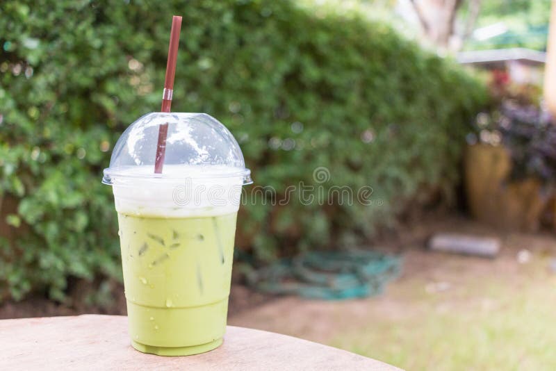 Matcha Tea with Milk stock photo. Image of asian, detox 74717672