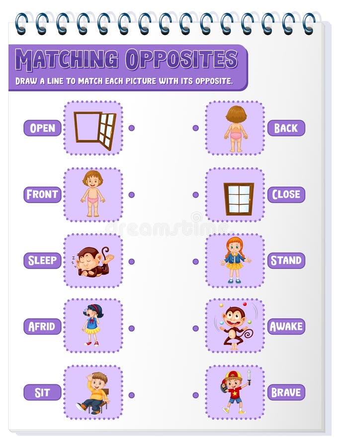 Match the opposites 5