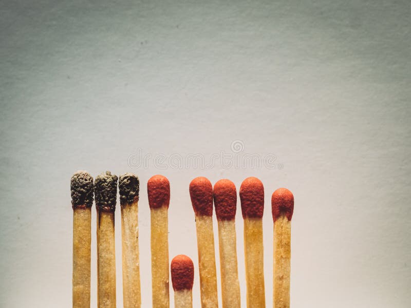Matchsticks burn, one piece prevents the fire from spreading - the concept of how to stop the coronavirus from spreading: