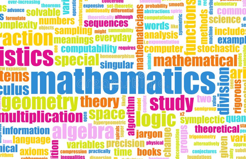 Matematica illustrazione vettoriale Matematica illustrazione vettoriale