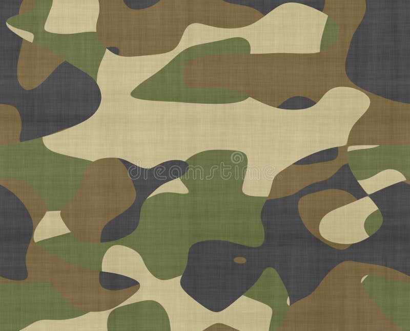 Material camuflat de junglă stock illustration