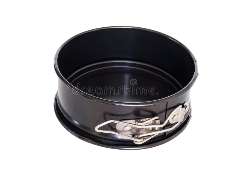 Material Spherical Baking Loaf Pan Nonstick Coating. Stock Photo