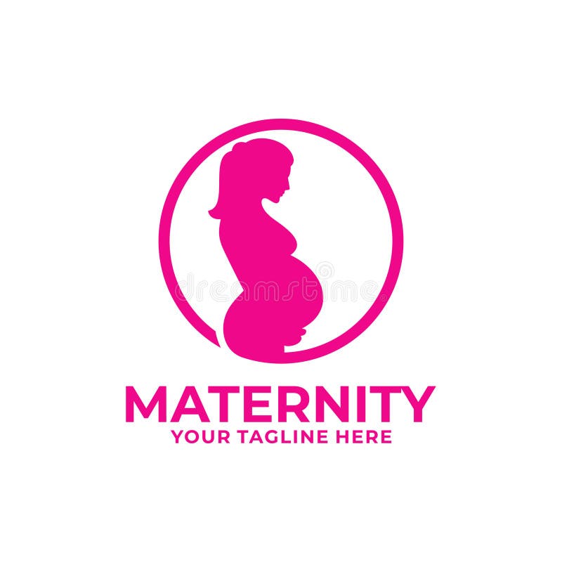 Maternity logo design stock vector. Illustration of family 269642480