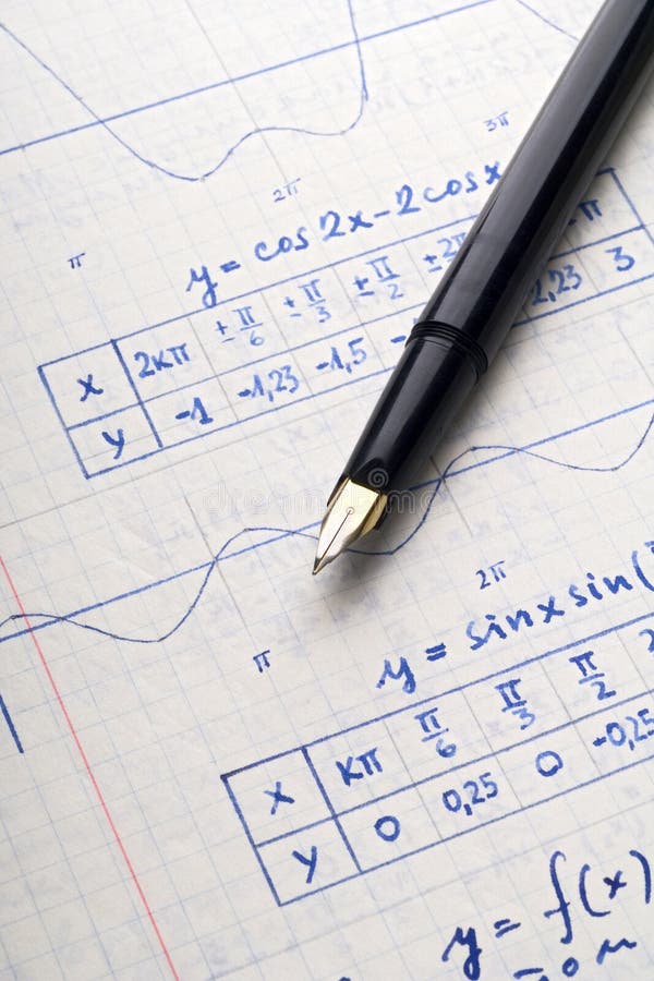 Math royalty free stock photography