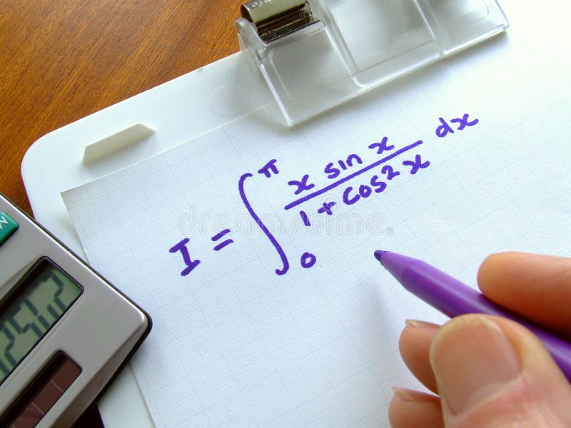 Mathematical Equation royalty free stock images