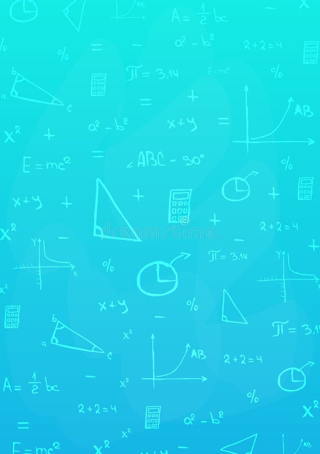 Mathematics Subject. Back To School Background. Education Banner. Stock  Photo - Image of diagram, lesson: 97994952