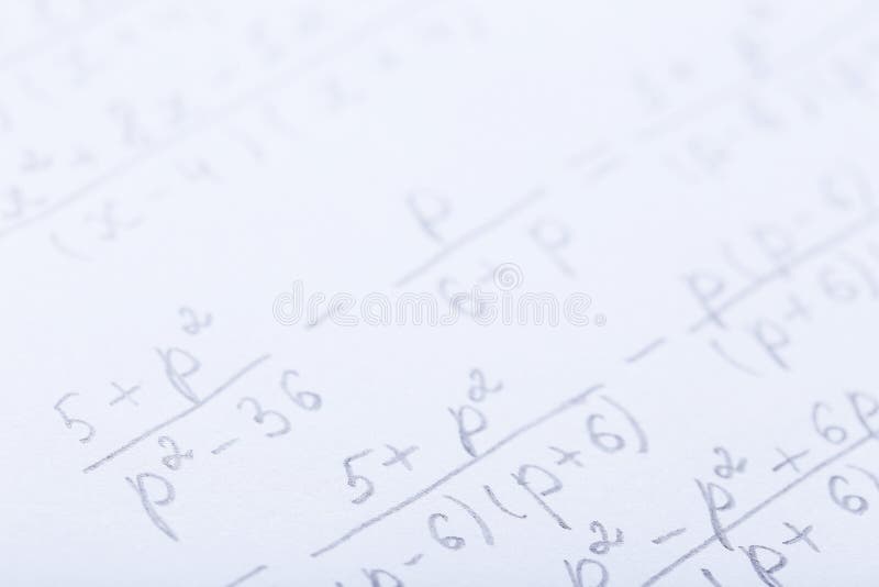 Maths formuły fotografia royalty free