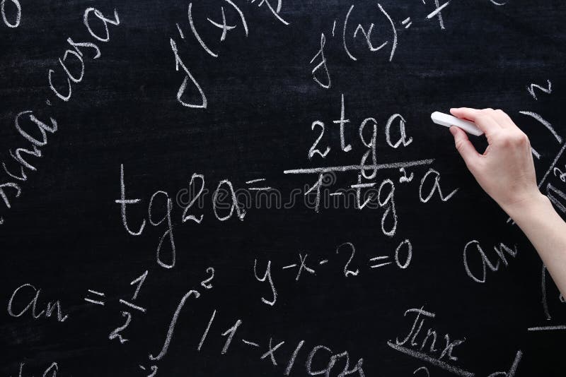 Maths formuły fotografia stock
