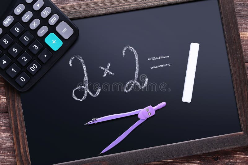 Maths formuły fotografia stock