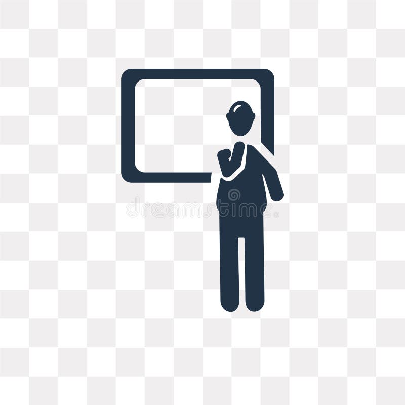 Maths vector icon isolated on transparent background, Maths tra stock illustration
