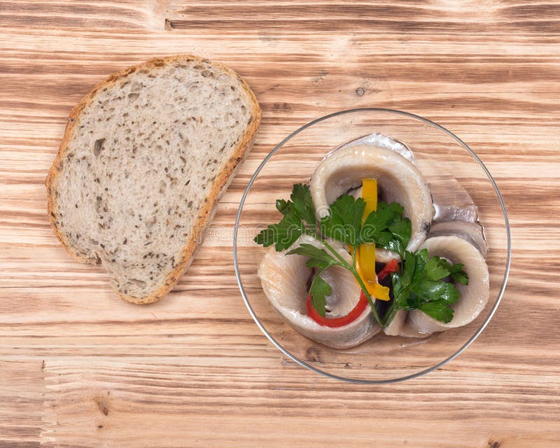 Matjes Heringe stockbild. Bild von produkt, zartheit 17153559