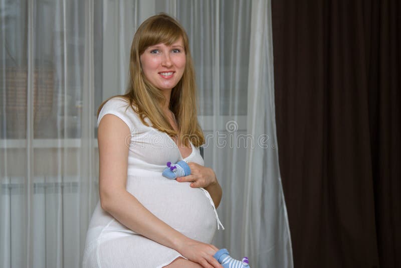 Matka expectant zdjęcie stock