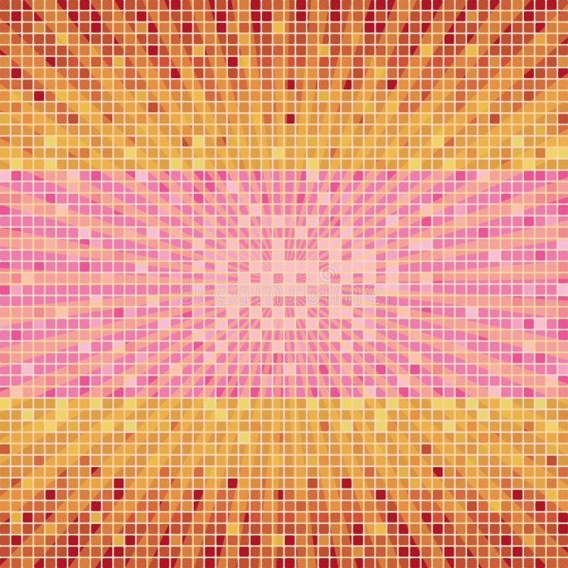 Matrix Background Cracked Orange Stock Illustration Illustration of