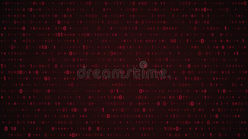 Matrix Background with Numbers. Binary Code Stream on Screen with Pink  Lights. Abstract Digital Technology Background Stock Vector - Illustration  of background, effect: 197468814