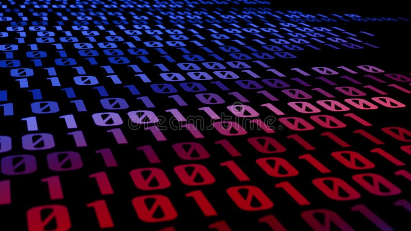 Software development revolution embracing the changing binary code in the source code. Computational brilliance unraveling the dynamic binary design in the world of information technology. Binary coding data processing video