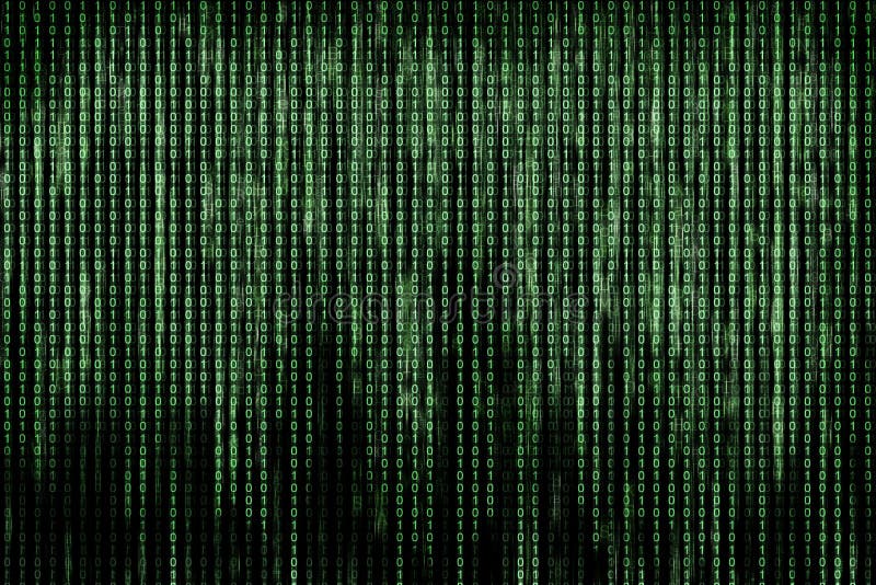 Green matrix background computer generated. Green matrix background computer generated