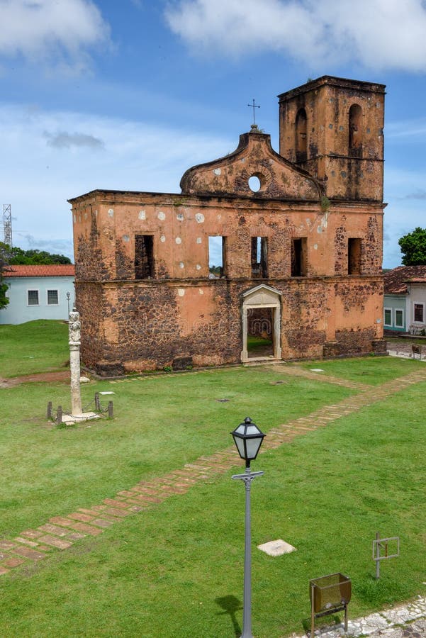 Matriz Church Ruins Historic Alcantara Maranhao Brazil Stock Photos ...