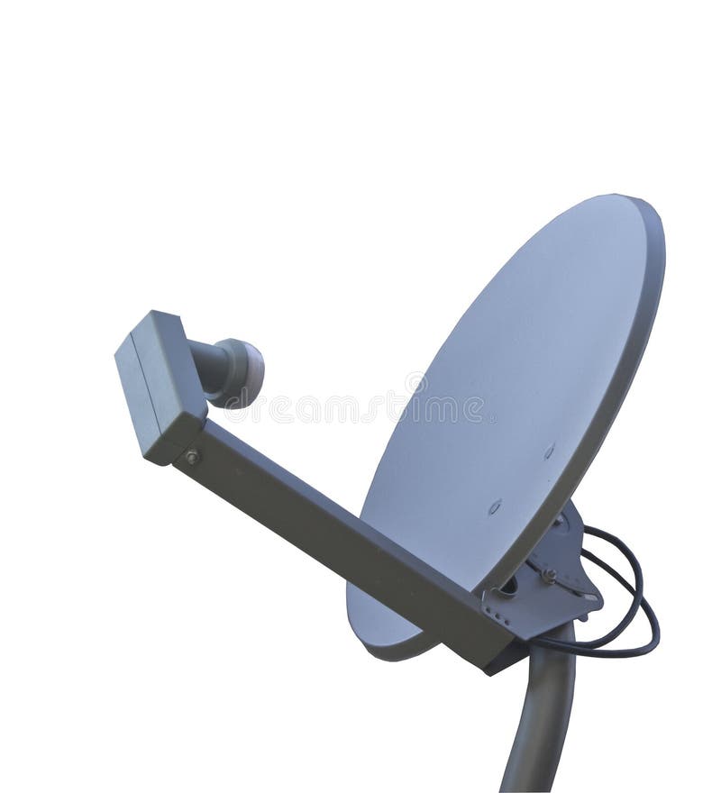Maträttsatellit fotografering för bildbyråer