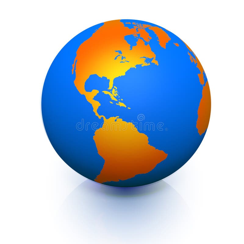 Matt Globe stock illustration