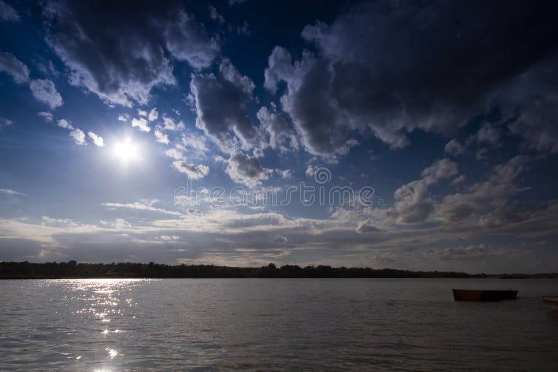 Matte im Fluss lizenzfreie stockbilder Matte im Fluss lizenzfreie stockbilder